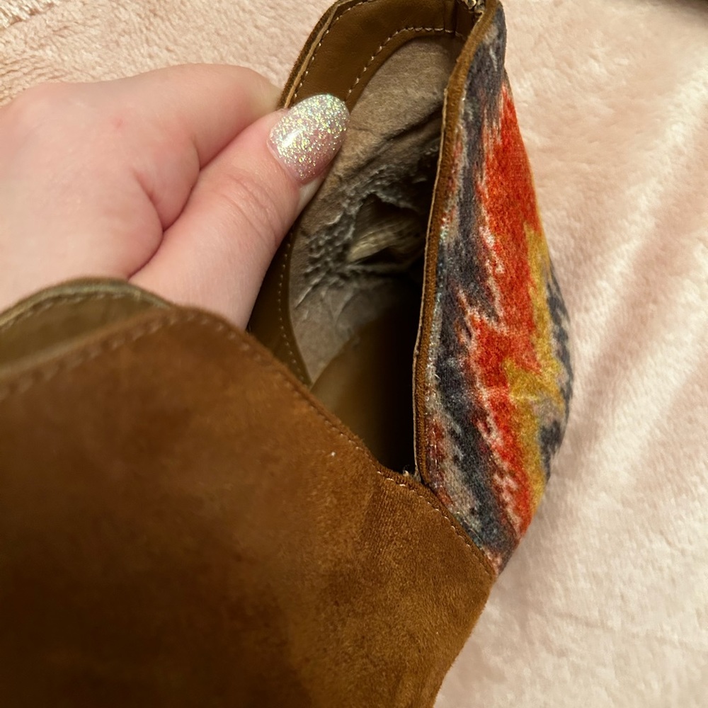 Tan Booties - Picture 5 of 6